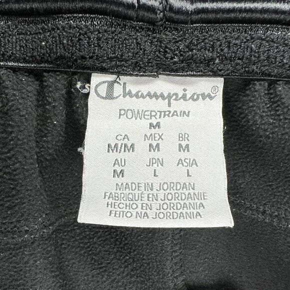 Champion Men's Black Powertrain DUOFOLD WARMCTRL Sweatpants - Picture 10 of 12